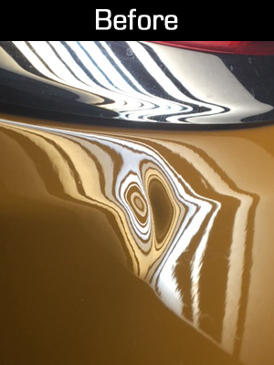 Dent removal, smart repairs, Bristol, south Gloucestershire